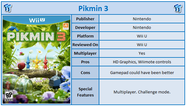 Pikmin 3 hot sale wii u