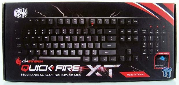 CM Storm QuickFire XT Mechanical Gaming Keyboard Review 02