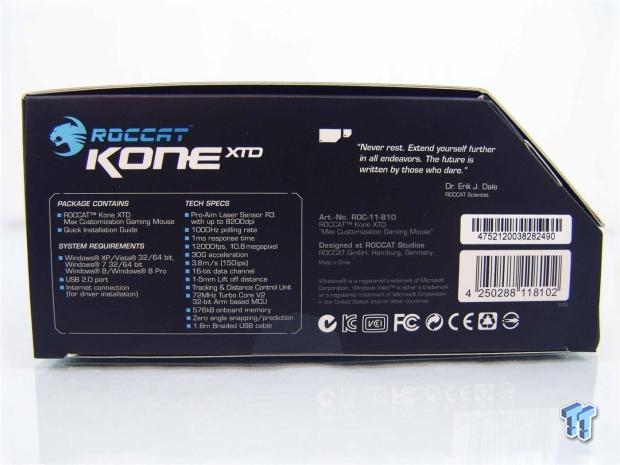 Roccat Kone XTD Ricambio Mouse Piedi/Pattini - Foto 2