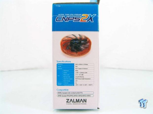 Zalman CNPS2X Mini-ITX CPU Cooler Review 03