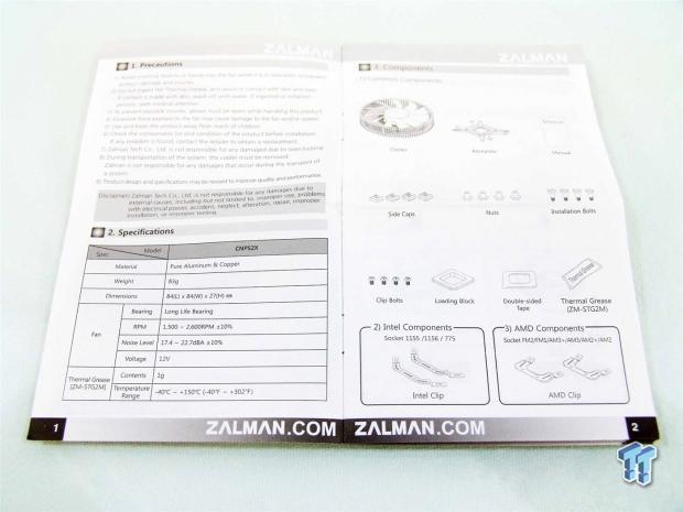 Zalman CNPS2X Mini-ITX CPU Cooler Review 17