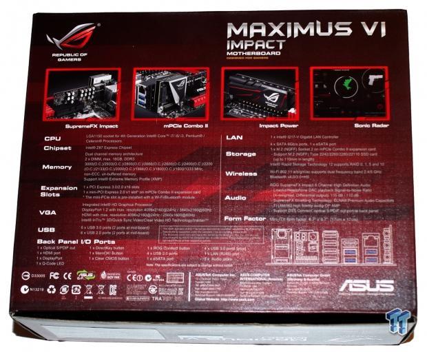ASUS ROG Maximus VI Impact (Intel Z87) Mini-ITX Motherboard Review 06