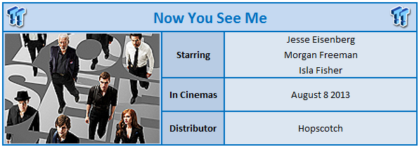 Now You See Me (2013) Cinema Review 99