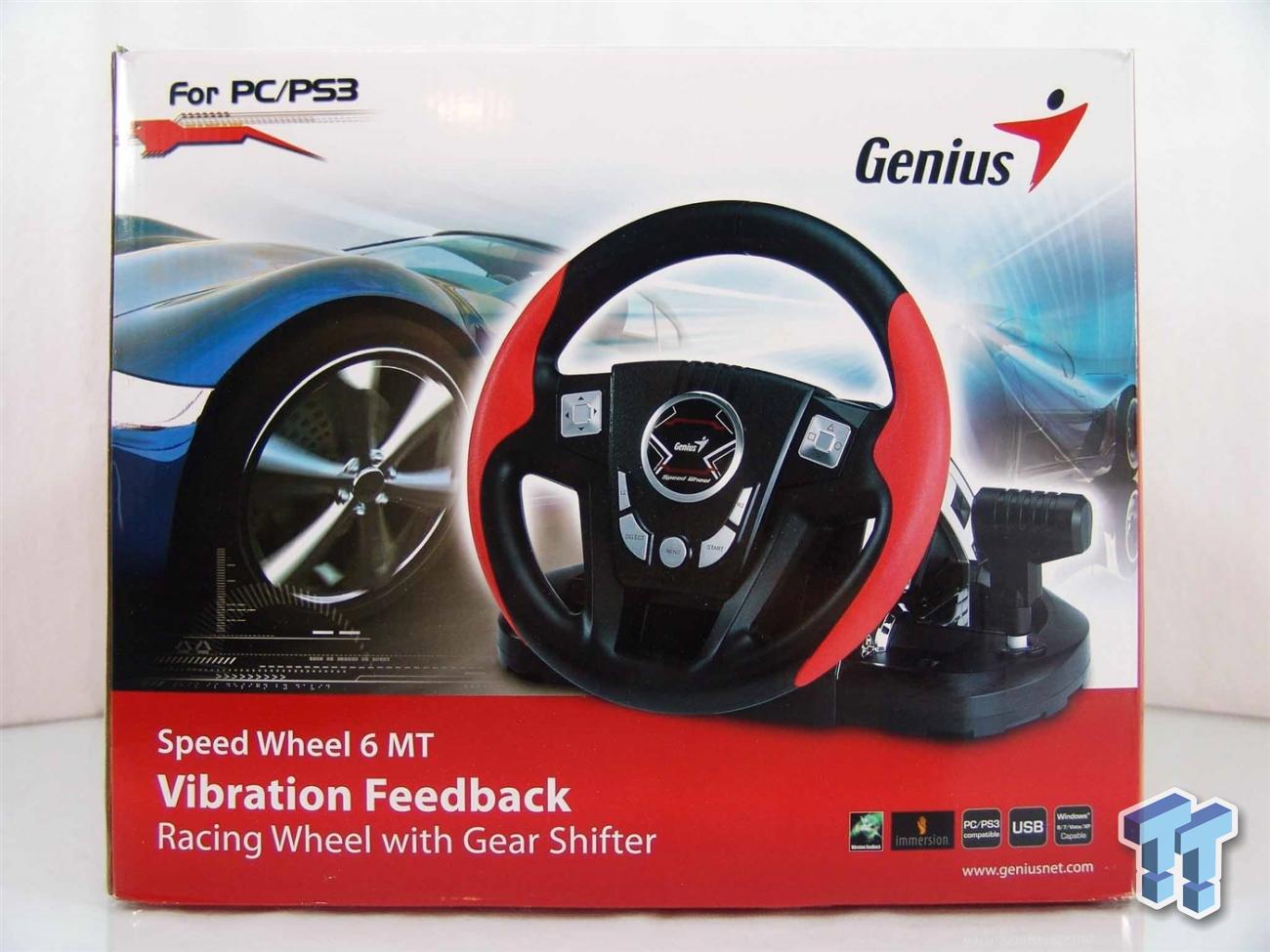 North America Deduct Goods Genius Speed Wheel 6 MT Vibration Feedback Racing Wheel Review