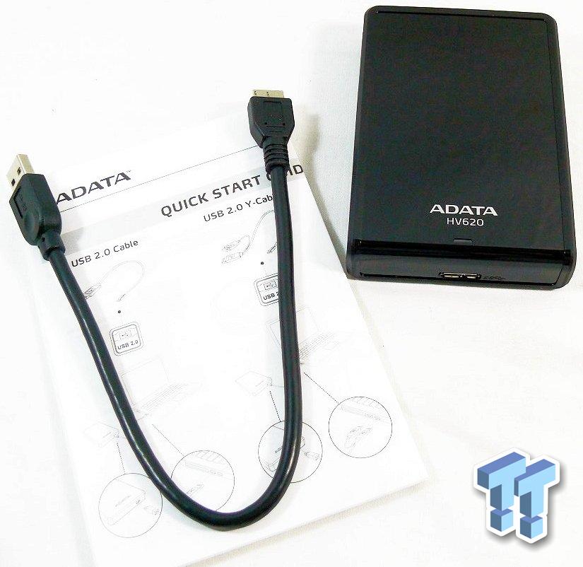 ADATA DashDrive hv620 1tb 2tb Disco Rigido Esterno Ricambio Cavo USB/cavo 