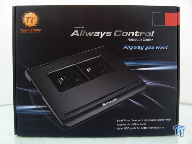 Thermaltake Allways Control Notebook Cooler Review 02 Thermaltake Allways Control Notebook Cooler Review 02