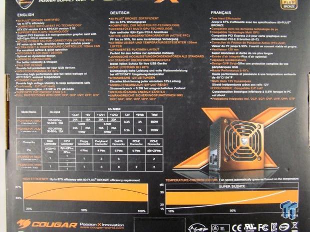 Cougar PowerX 550-Watt 80 PLUS Bronze Power Supply Review 05