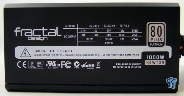 Fractal Design Newton R3 1000W 80 PLUS Platinum Power Supply Review 14