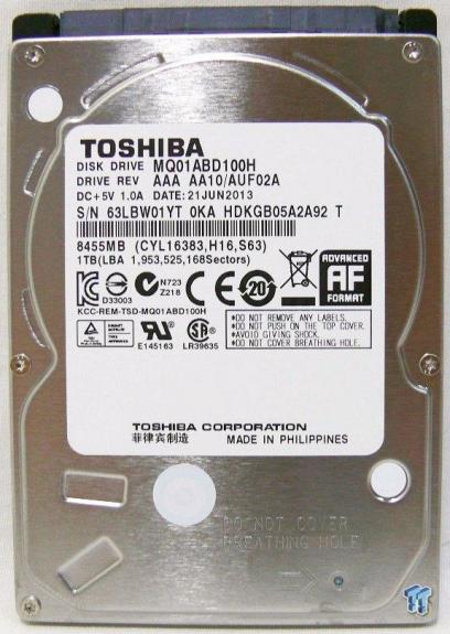 toshiba mq01abf050 firmware update