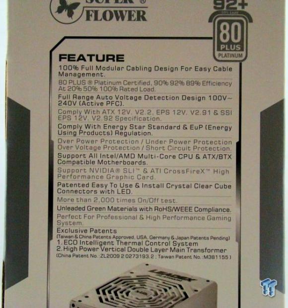 Super Flower Leadex Platinum 1000- 80 PLUS Platinum PSU Review 07