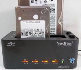 Vantec NexStar USB 3.0 HDD Duplicator Dock Review 07