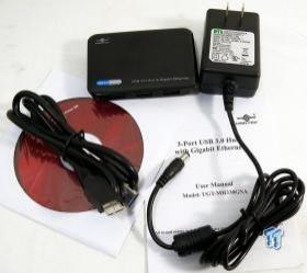Vantec 3-Port USB 3.0 Hub w/ Gigabit Ethernet Review 02