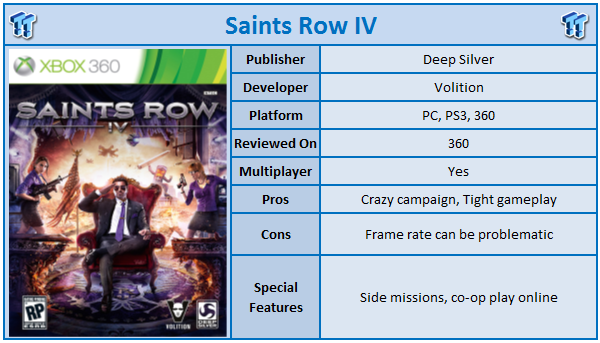 Saints Row IV Xbox 360 Review