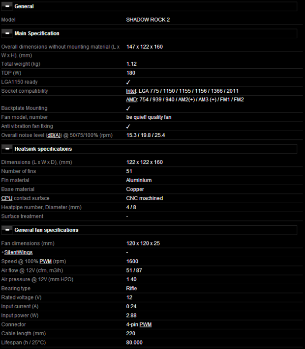 BeQuiet Shadow Rock 2 CPU Cooler Review 01 BeQuiet Shadow Rock 2 CPU Cooler Review 01
