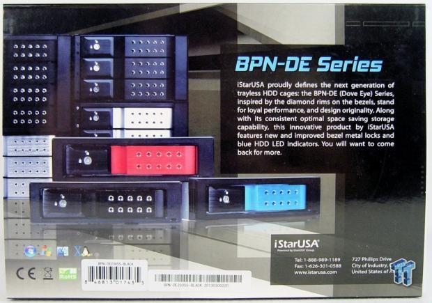 iStarUSA BPN-DE230SS Trayless HDD Cage Review 05