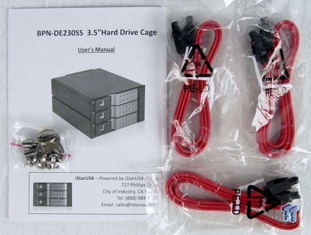 iStarUSA BPN-DE230SS Trayless HDD Cage Review 13