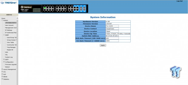 TRENDnet TL2-G244 24-Port Gigabit Layer 2 Switch Review 11 TRENDnet TL2-G244 24-Port Gigabit Layer 2 Switch Review 11