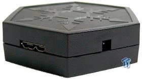 SilverStone EP01 Four Port Round USB 3.0 Hub Review 05