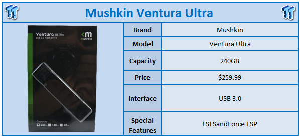 Mushkin Ventura 240GB USB 3.0 Review