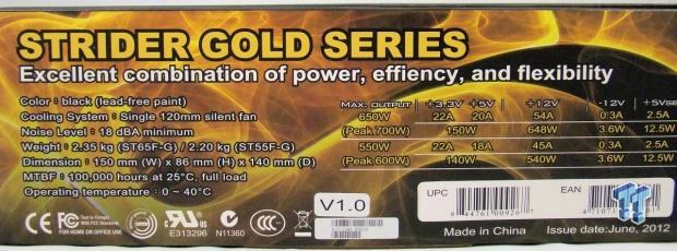 SilverStone ST65F-G 650-Watt 80 PLUS Gold Power Supply Review 07
