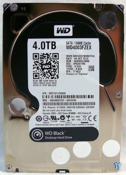 Western Digital Black 4TB 3.5inch Consumer HDD (WD4003FZEX) Review