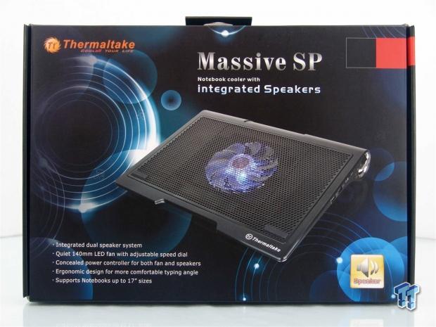 Thermaltake Massive SP Notebook Cooler Review 02