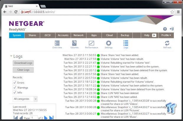 Netgear ReadyNAS 516 6-Bay NAS Review 53 Netgear ReadyNAS 516 6-Bay NAS Review 53