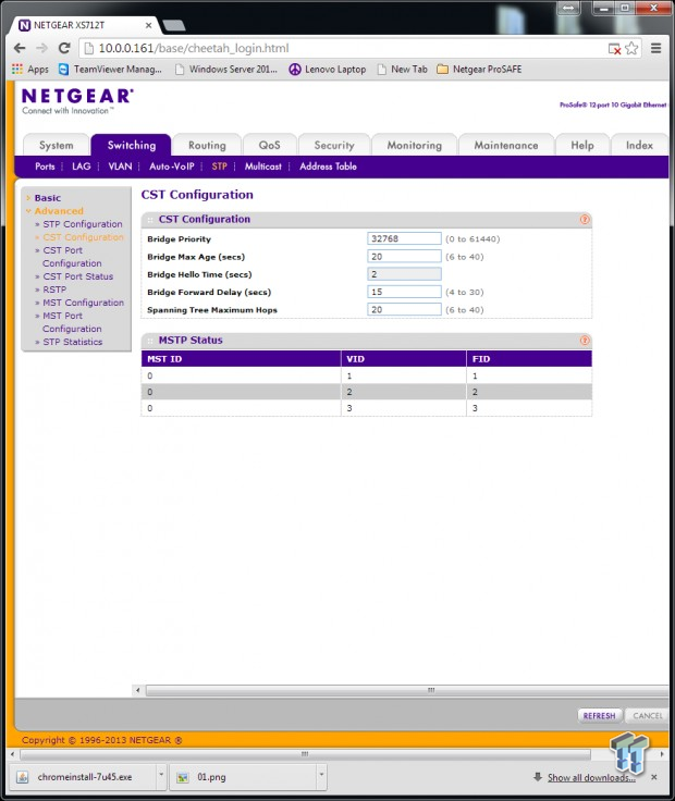 Netgear ProSAFE XS712T L2+ 10GbE Switch Review 62 Netgear ProSAFE XS712T L2+ 10GbE Switch Review 62