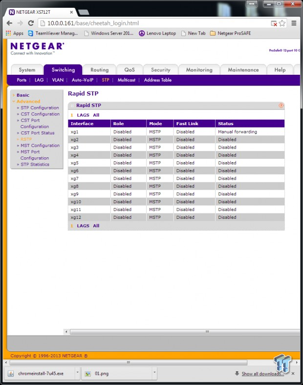 Netgear ProSAFE XS712T L2+ 10GbE Switch Review 65 Netgear ProSAFE XS712T L2+ 10GbE Switch Review 65
