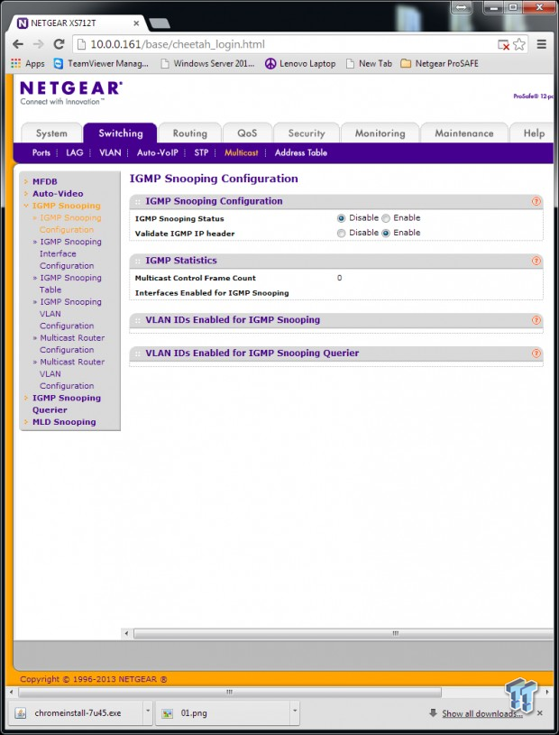 Netgear ProSAFE XS712T L2+ 10GbE Switch Review 71 Netgear ProSAFE XS712T L2+ 10GbE Switch Review 71
