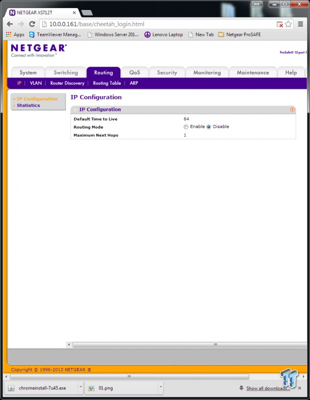 Netgear ProSAFE XS712T L2+ 10GbE Switch Review 74 Netgear ProSAFE XS712T L2+ 10GbE Switch Review 74