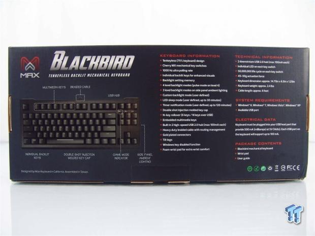 MAX Keyboard Blackbird Tenkeyless Mechanical Backlit Keyboard Review 05 MAX Keyboard Blackbird Tenkeyless Mechanical Backlit Keyboard Review 05