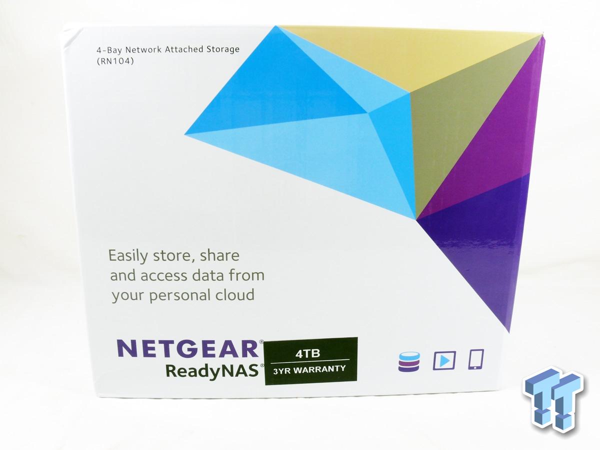 Netgear ReadyNAS 104 Four Bay Consumer NAS Review