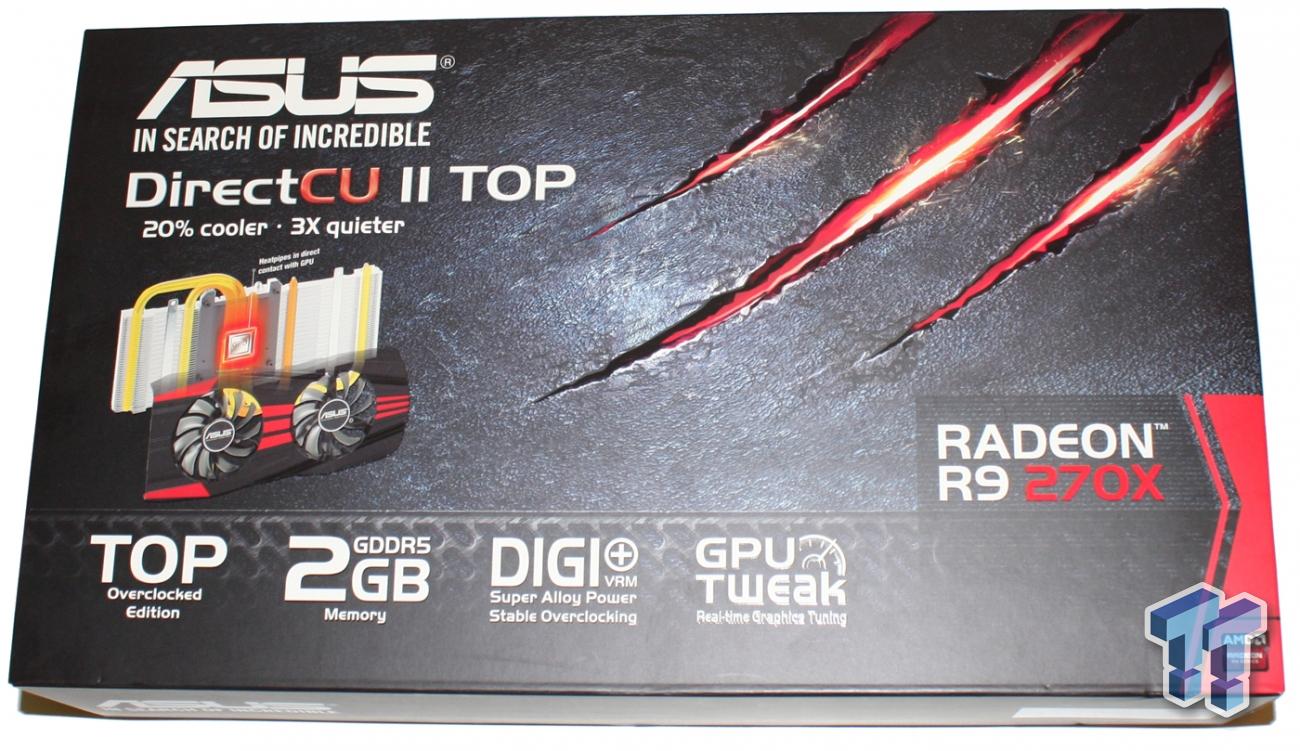 ASUS Radeon R9 270X DirectCU II TOP 2GB 