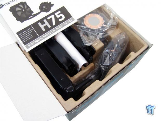 Corsair Hydro Series H75 Liquid AIO CPU Cooler Review 07