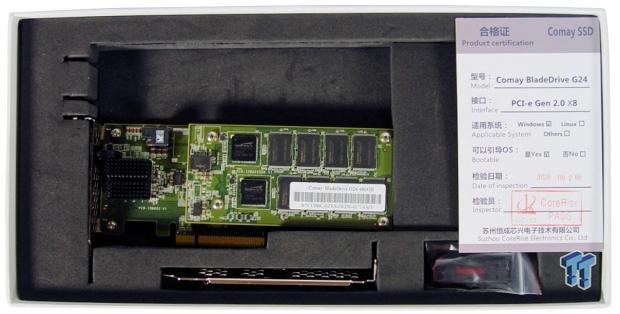 Comay BladeDrive G24 480GB PCIe SSD Review - World Exclusive 06