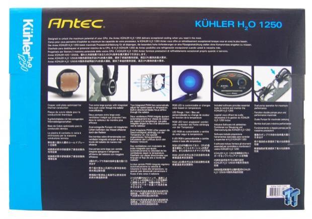 Antec Kuhler H2O 1250 AIO CPU Cooler Review 04