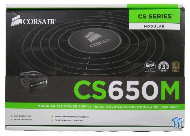 Corsair CS650M 650-Watt 80 PLUS Gold Power Supply Review