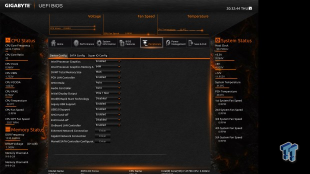 GIGABYTE Z87X-OC Force (Intel Z87) Motherboard Review 22 GIGABYTE Z87X-OC Force (Intel Z87) Motherboard Review 22