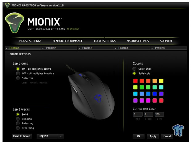 Mionix Naos 7000 Optical Gaming Mouse Review 26