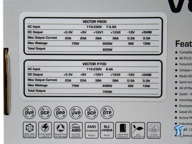 Xigmatek Vector P700 700-Watt 80 PLUS Gold Power Supply Review 05
