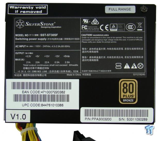 SilverStone ST30SF 300-Watt 80 PLUS Bronze Power Supply Review 11