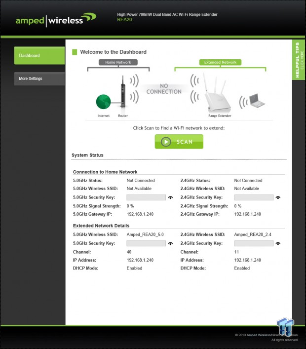 Amped Wireless REA20 Dual Band 802.11ac Range Extender Review