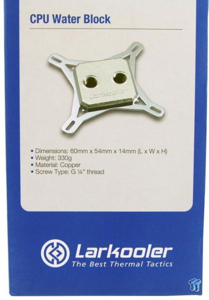 Larkooler SkyWater 330 Liquid Cooling System CPU Cooler Review 07 Larkooler SkyWater 330 Liquid Cooling System CPU Cooler Review 07