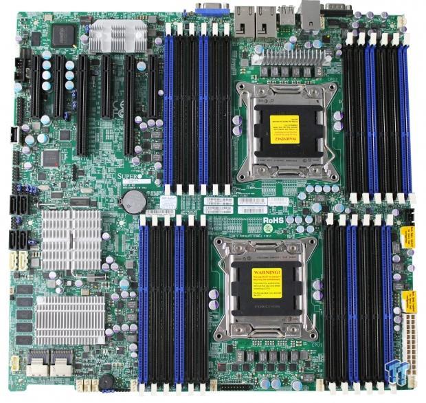 Supermicro X9DR7-TF+ (Intel C602J) Server Motherboard Review