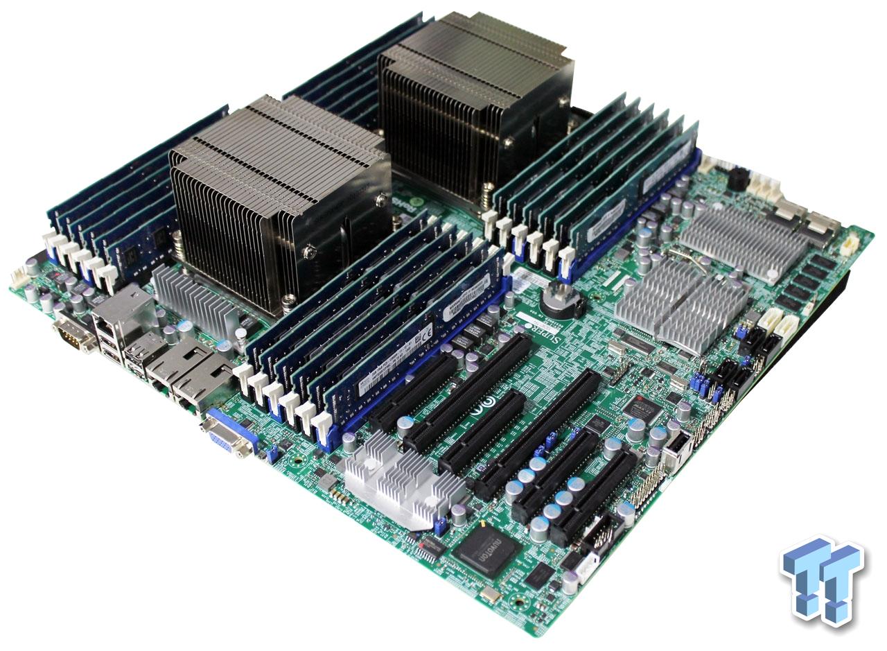 Supermicro X9DR7-TF+ (Intel C602J) Server Motherboard Review