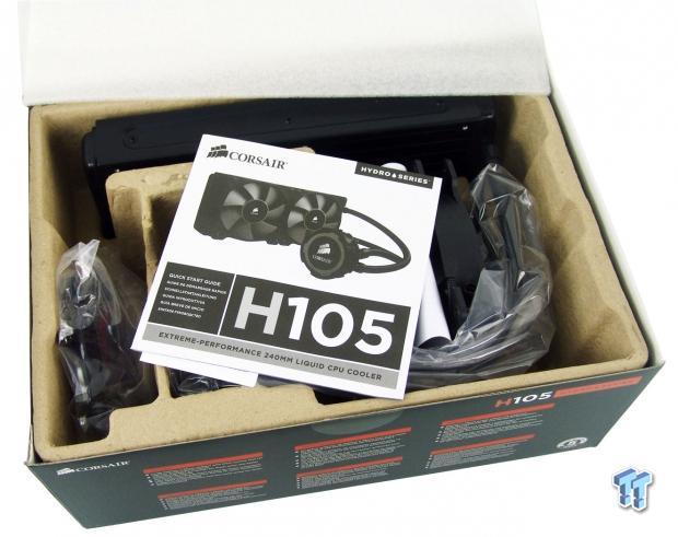 Corsair Hydro Series H105 Extreme Performance Liquid CPU Cooler Review 07
