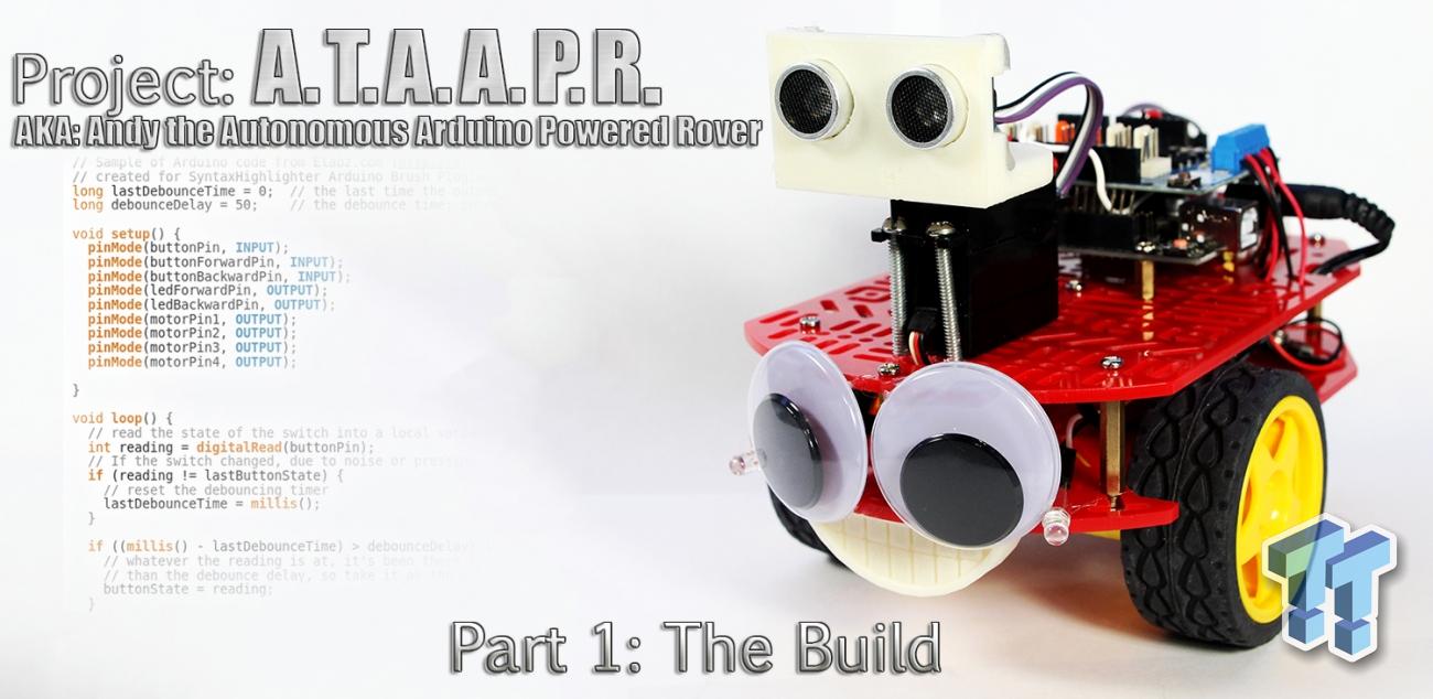 Arduino autonomous rover 2025