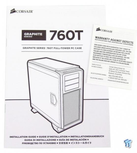 Corsair Graphite 760T Full-Tower Chassis Review | TweakTown