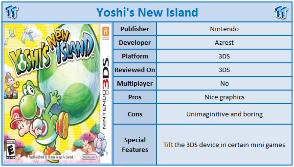 yoshi's new island 3ds